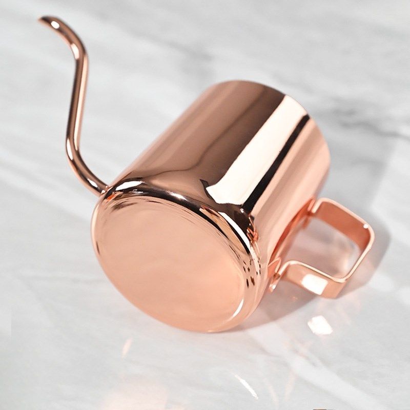 挂耳手冲壶咖啡壶 玫瑰金色家用长嘴细K口壶 挂耳咖啡器具冲泡壶,餐饮具,手冲壶,淘宝优惠券,粉丝福利购,淘宝优惠卷