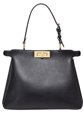 芬琳卡娜peekaboo新款真皮凯丽包大容量托特牛皮单肩斜挎腋下包