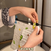 带扣伸缩晾衣晾衣绳免打孔晾晒酒店旅行带绳晒衣服强力家用防风夹