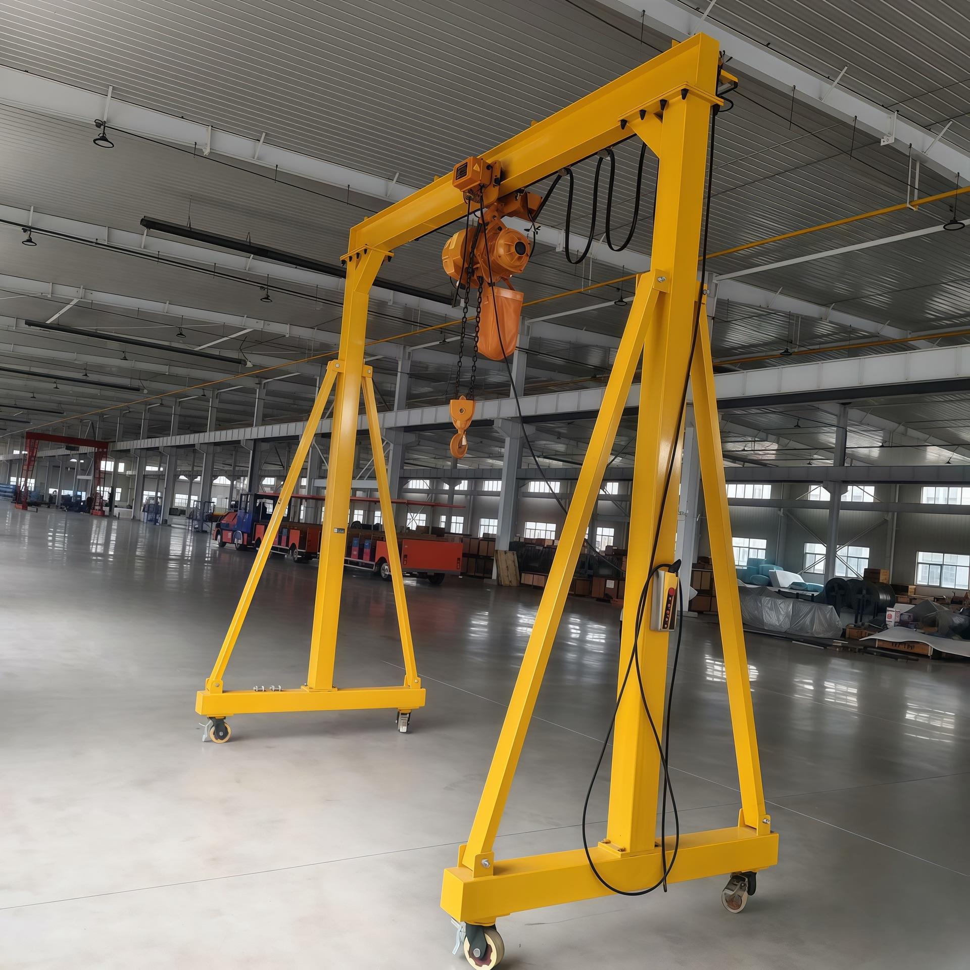 电动龙门吊起重机电动升降式无轨万向式龙门架室外起重机