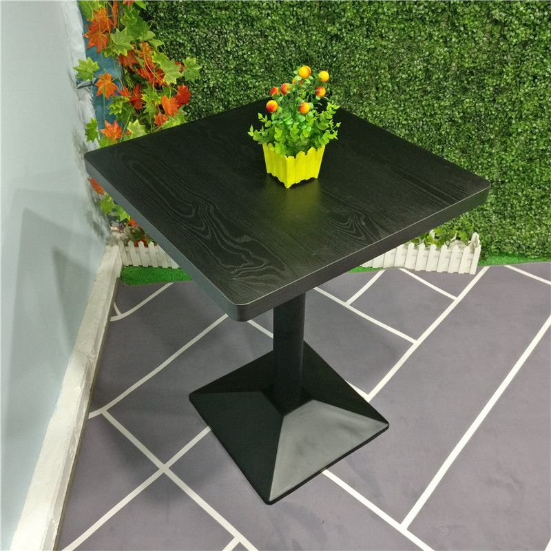 热卖桌子咖啡厅奶茶店甜品店西餐厅餐桌组合 小方桌高吧餐桌 定制