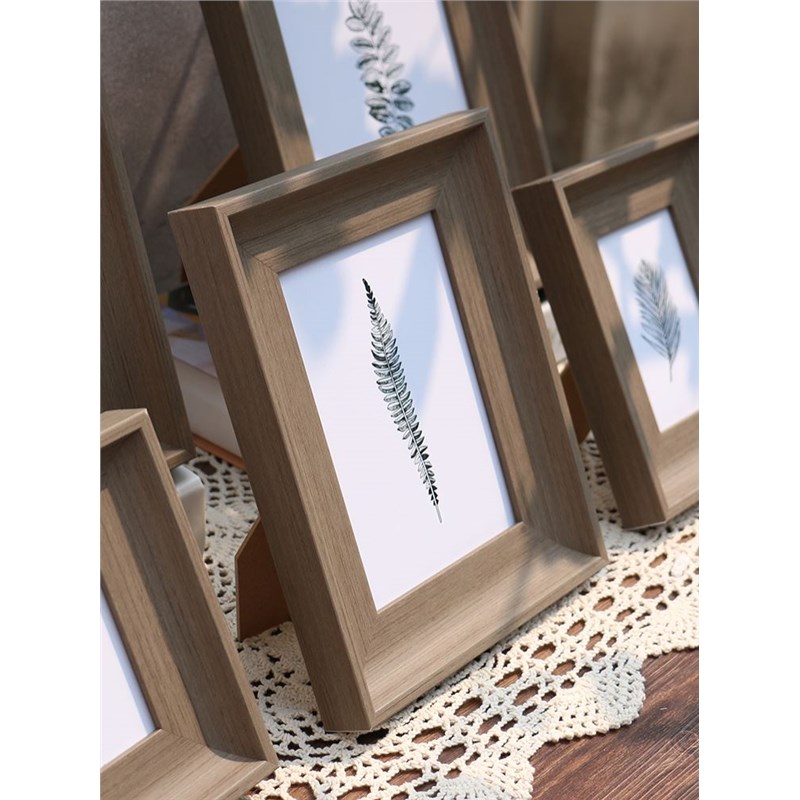 Nordic simple wooden photo frame sGquare picture frames 相框