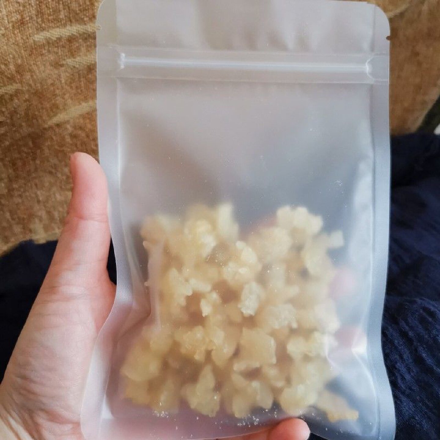 吉蛙雪蛤油50克养殖雪蛤膏东北雪蛤碎油酒店采购甜品木瓜炖雪蛤膏