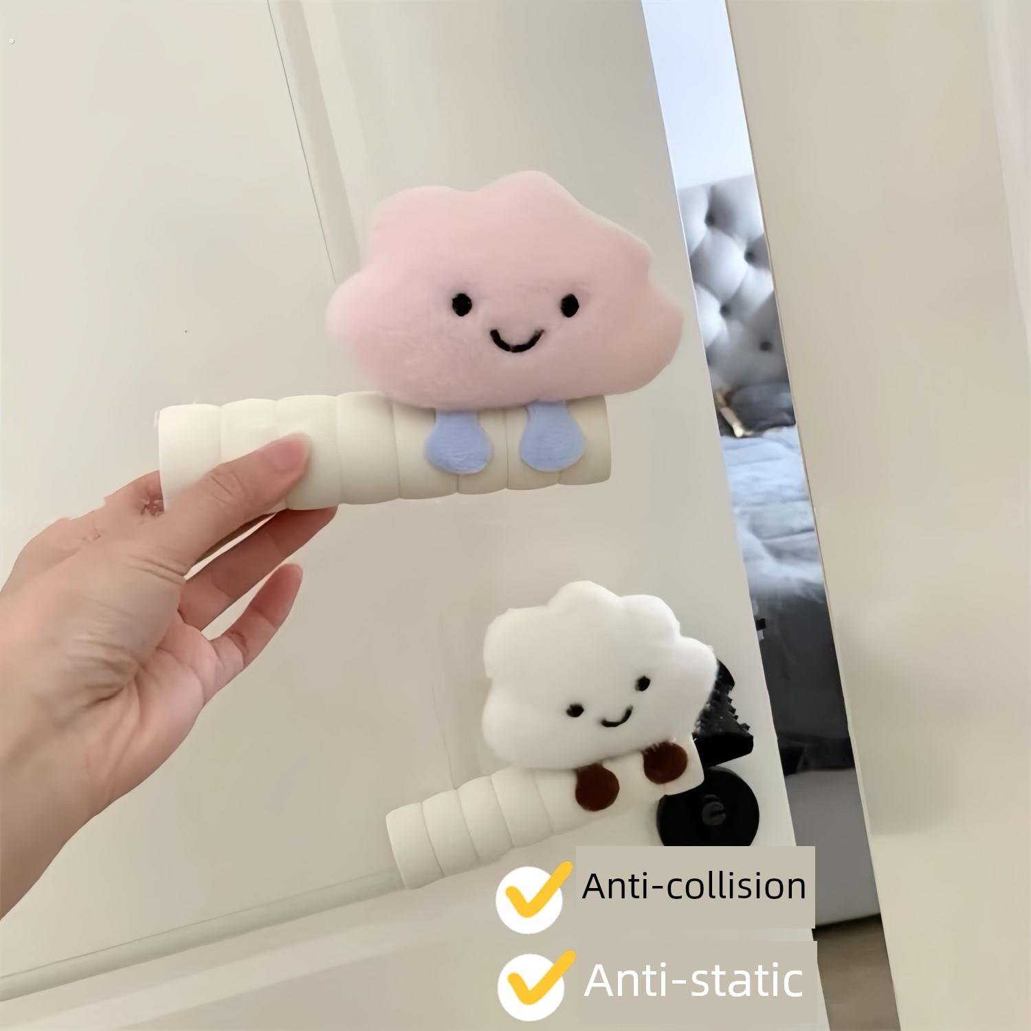 可爱云门把手手套万能防撞防静电墙保护卧室门把手保护套