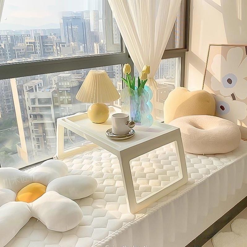 ins风折叠小桌子飘窗家用茶几学生宿舍榻榻米居家网红电脑置物架