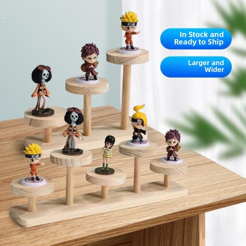 摊位展示架梯子实木创意珠宝展示桌展示架储存零食和多肉植物