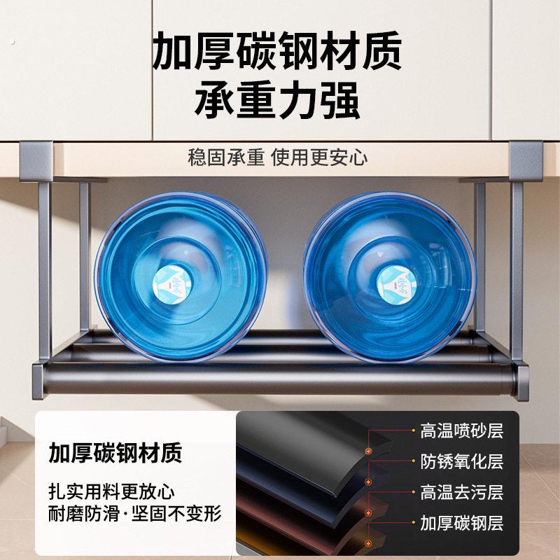 伸缩脸盆收纳架子卫生间浴室柜下分层洗脚盆子悬挂置物架各种神器