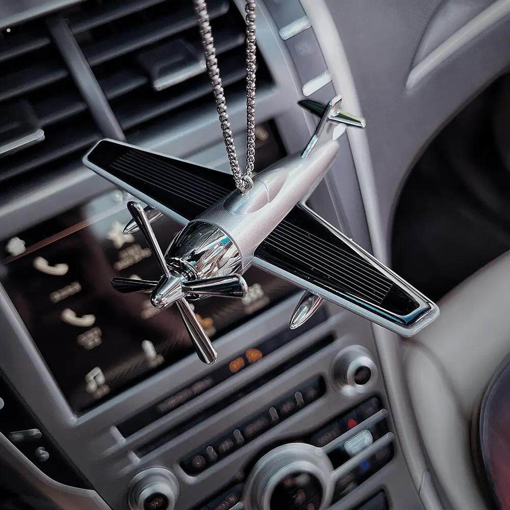 太阳能飞机汽车后视镜挂件高级感男士女神款高端创意个性可爱潮