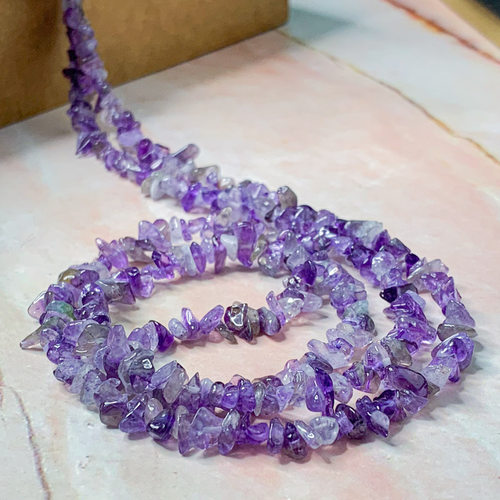 天然水晶随形珠子散珠diy手工串珠有孔不规则紫粉白蓝绿晶黑曜石