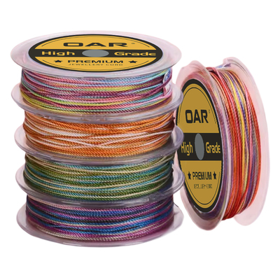 18股渐变线股线0.8mm编手链线编绳手工编织绳手绳diy材料五彩线绳