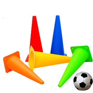 足球训练器材标志桶障碍物篮球辅助雪糕筒路障儿童体能训练锥形桶