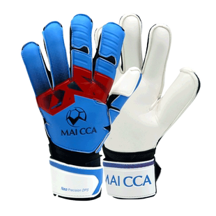 守门员手套足球手套门将手套儿童守门员手套全乳胶带护指龙门手套