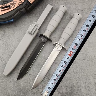 极端武力GLOCK格洛克户外高硬度手把肉刀便携水果刀家用锋利直刀