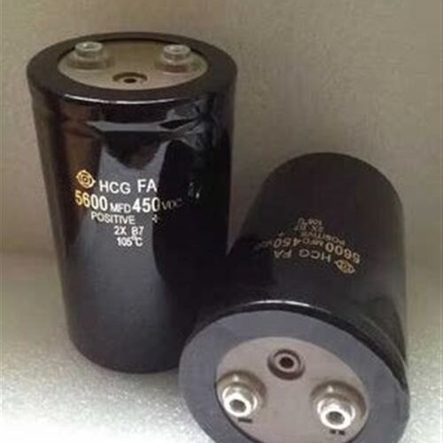 全新HCG 400v5600uf    5600uf   450v     变频器螺栓电容 现货