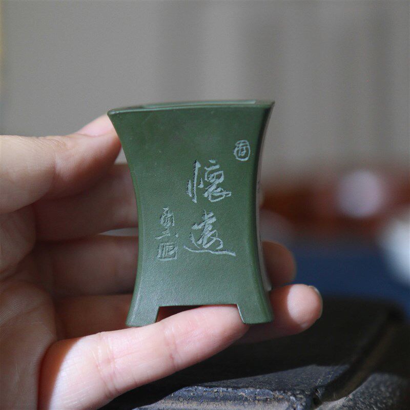 紫砂花盆微型盆景盆桌面小盆桌面盆栽掌上盆景迷你特小拇指盆微盆