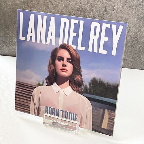 黑胶唱片架CD展示架专辑陈列支架桌面LP收纳架播放中置放架