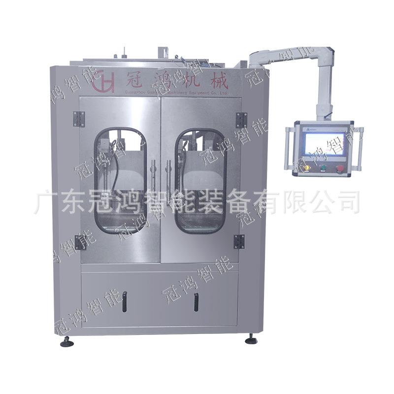 移动定量活塞式液体灌装机自动跟踪式罐装机跟随式液体灌装机