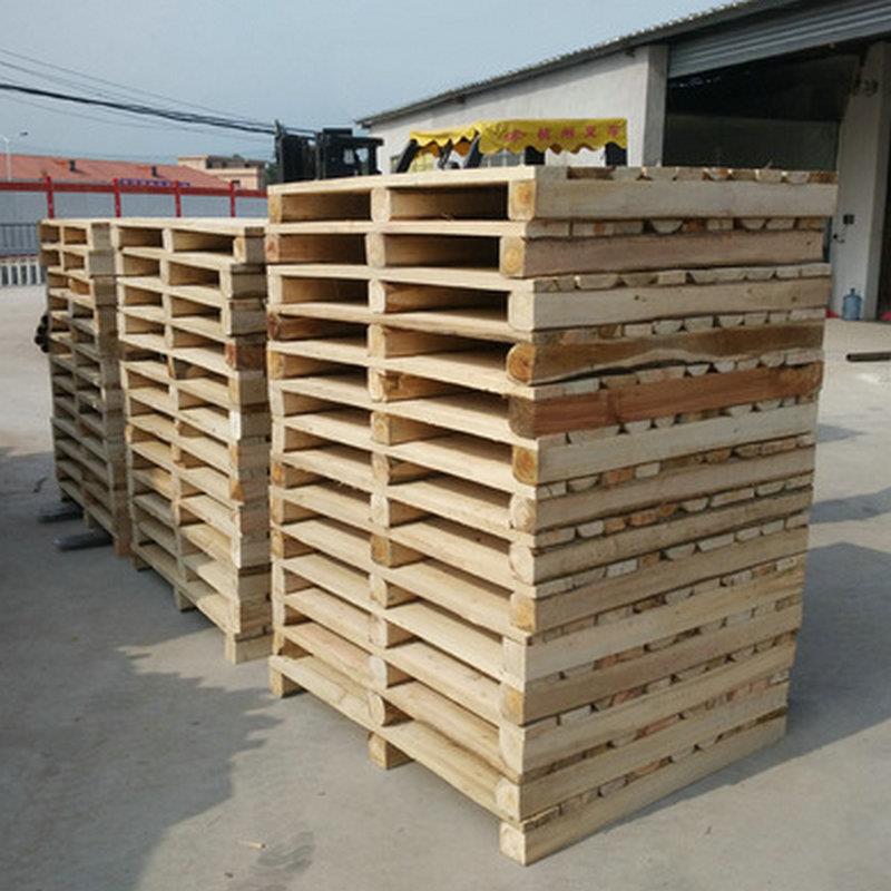 源头厂家直供实木卡板叉车仓库物流托盘实木地台板木卡板定做