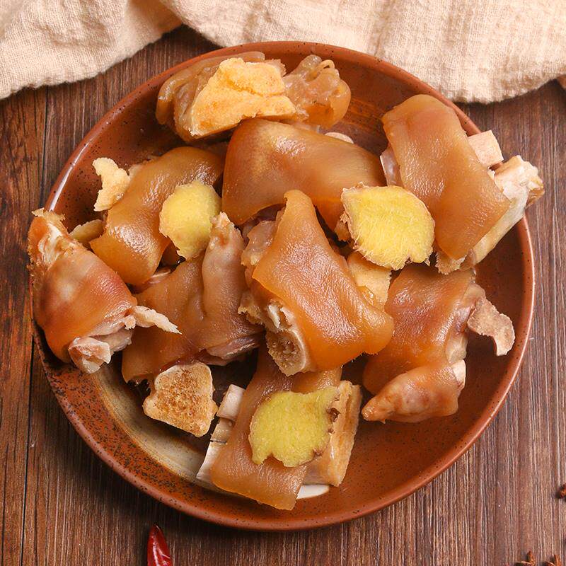 咸猪蹄正宗安徽特产腊肉农家自制风干腊猪脚2祇腊土猪腿咸猪蹄髈