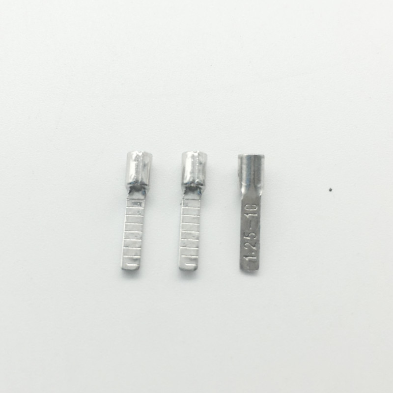 DBN1.c25-10 裸端头 冷压接线端子 片型鼻子 针形接头 紫铜 1000