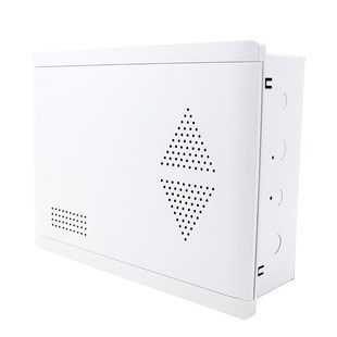 塑料盖板弱电箱家用暗装 大号40z0300多媒体信息箱布线箱无线网络