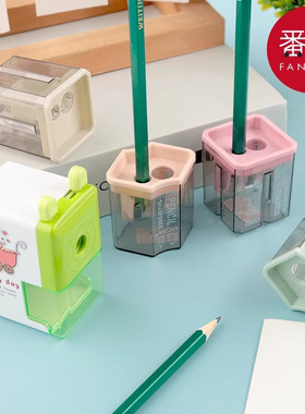 10Y卷笔刀A1pq301-小学生儿童用削笔器便携式铅笔转笔刀手动小削