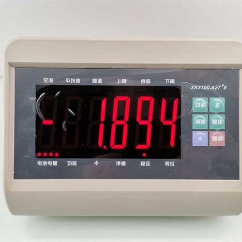 上海耀华XK3190-A27E仪表/耀华电子秤A27E仪表显示器/小地磅仪表