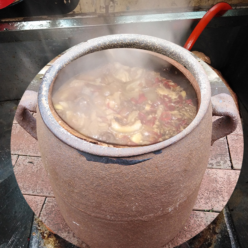 老式手工粗土砂锅粥煲汤砂罐明火炖肉煎药传统老卤肉瓦罐吊子高温