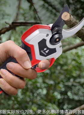 锂电修手枝剪持式电动修剪机园裁林园QIB剪艺剪充电粗枝果树电剪