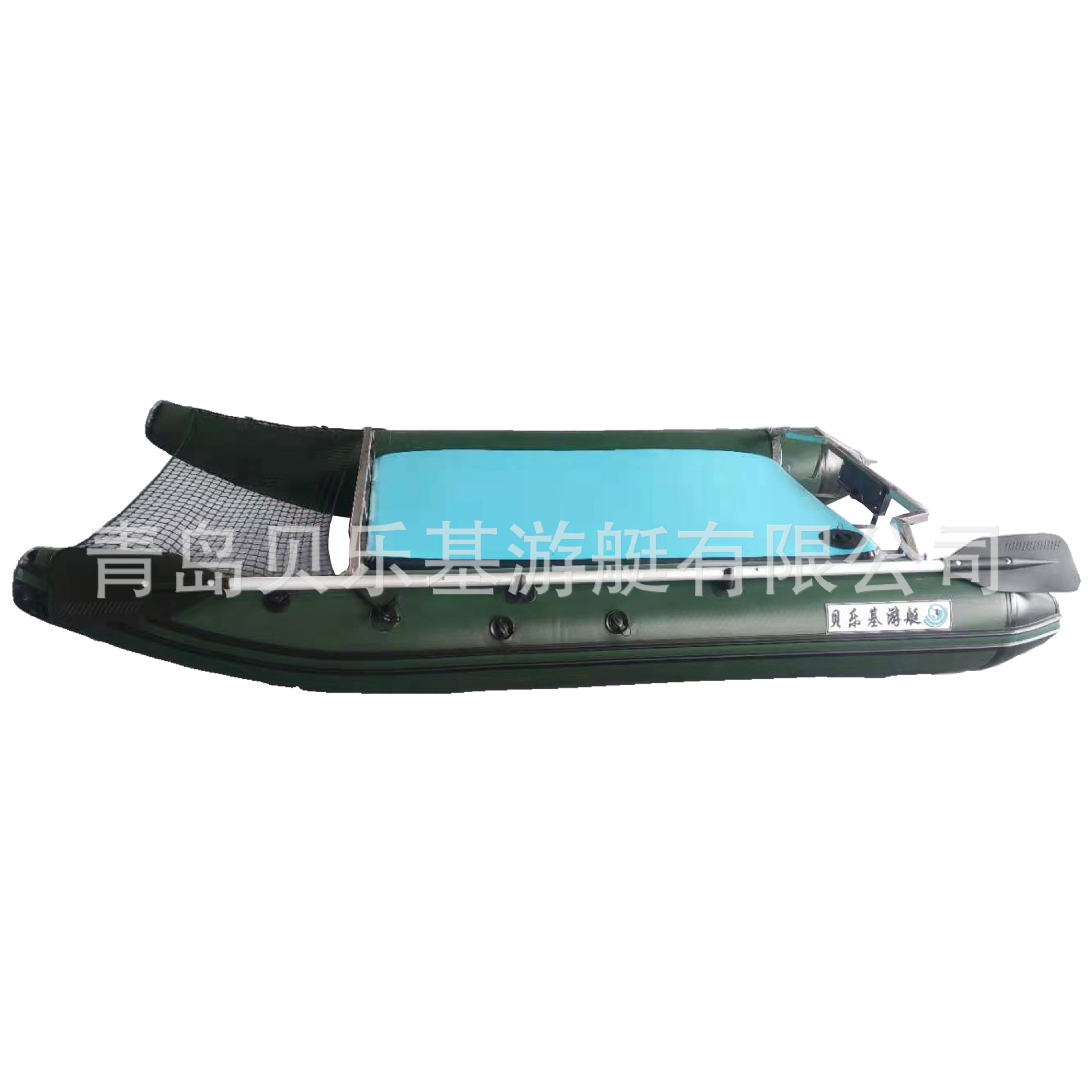 RF240充气双体钓鱼船加厚PVC路亚船单人户外橡皮艇厂家直营