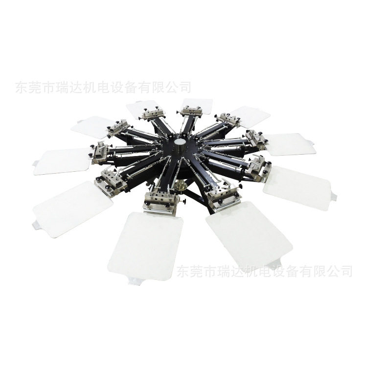 T恤印花机手动转盘薄膜布料无纺布丝印机10色圆盘丝网平面印刷机,办公设备/耗材/相关服务,3D打印机配件,淘宝优惠券,粉丝福利购,淘宝优惠卷