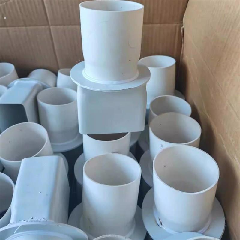 方管转圆管接头方型管各种异型管件圆管转方管管塑料型材变方管