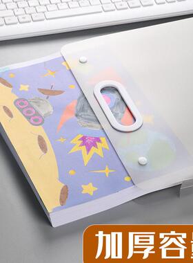 画册收纳册美术作品集4K8kA4作品少儿学生绘画素描画海报画稿手提