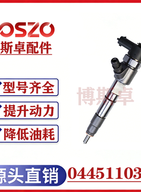 BS/0445110333喷油器总成配朝柴4102国三电喷优质稳定耐用共轨