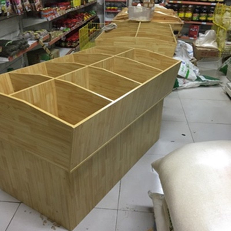 超市米斗四方米粮桶五谷杂粮展示柜散称食品货架米柜米面架粮食柜