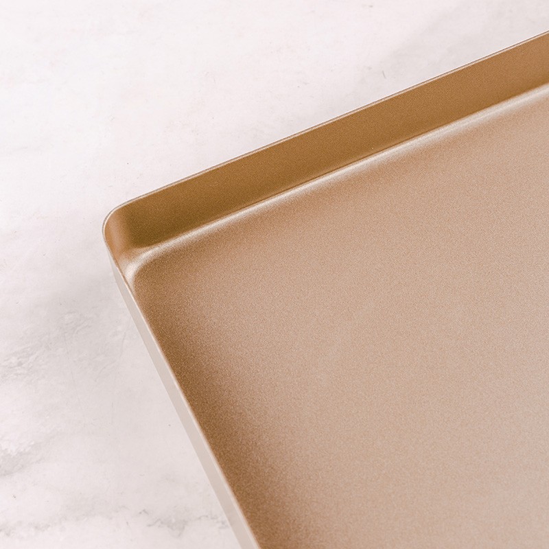 法焙客正方形不沾蛋糕烤盘 牛轧糖模具家用烤箱用烘焙工具28*28cm