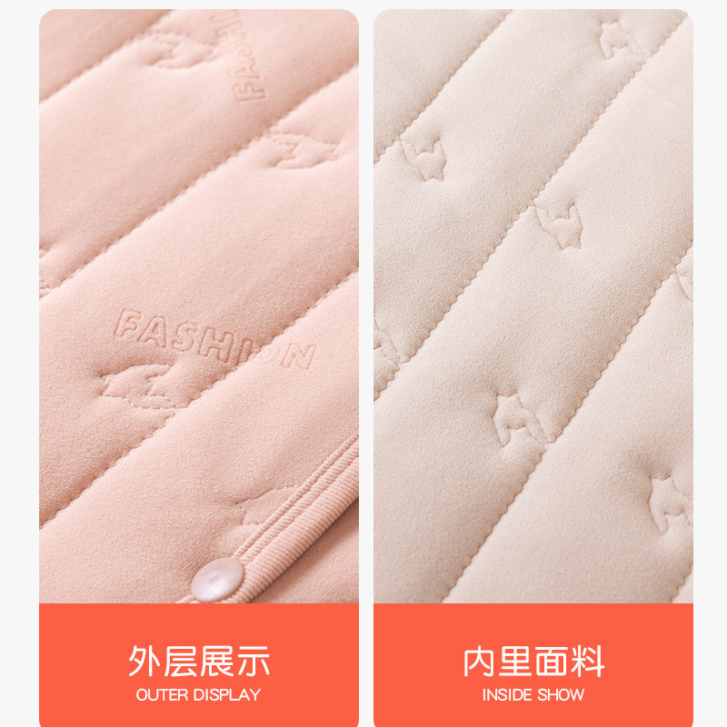 冬季儿童铺棉外套外套校服神器男童女童内穿棉衣羊毛内胆保暖衣中