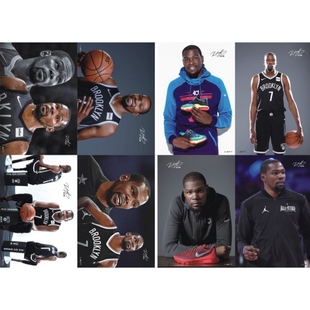 凯文杜兰特海报 球星海报篮球明星高清墙贴挂画宿舍卧室装饰