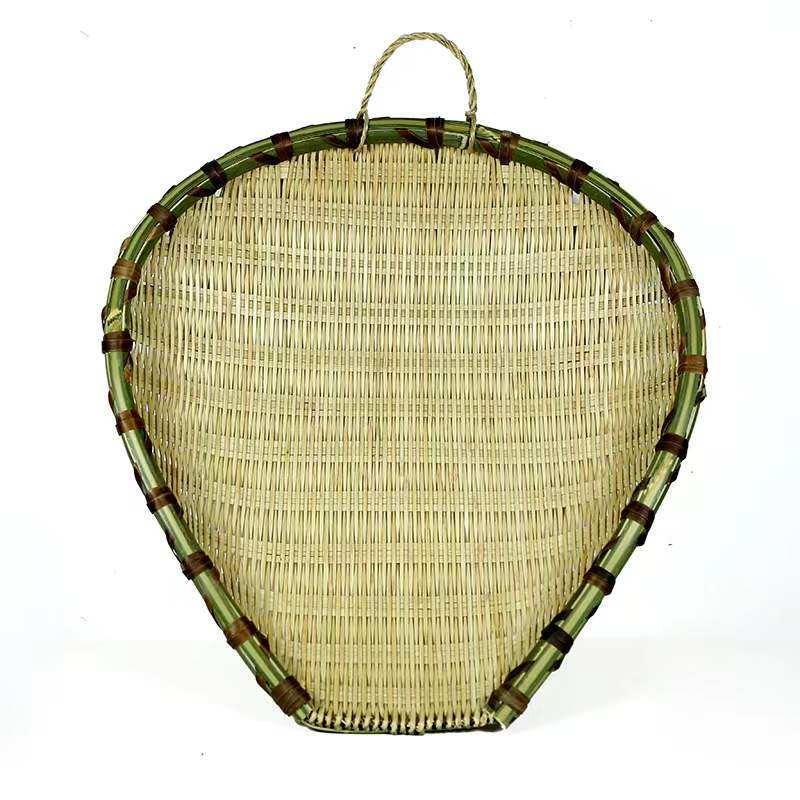 竹编筲箕簸箕竹筛竹制品淘米洗菜沥水晾晒收纳篮子火锅店饭店家用,特色手工艺,竹编/竹雕,淘宝优惠券,粉丝福利购,淘宝优惠卷