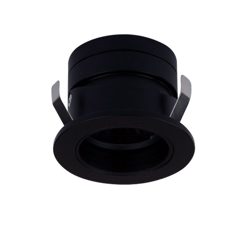 嵌入式小角度led小射灯0.5W1W3W5W聚光3度开孔5公分50mm洗墙筒灯