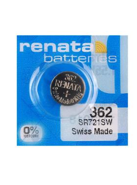 362 renata瑞士进口纽扣电池SR721SW SR58 D361手表1.55V电子861716