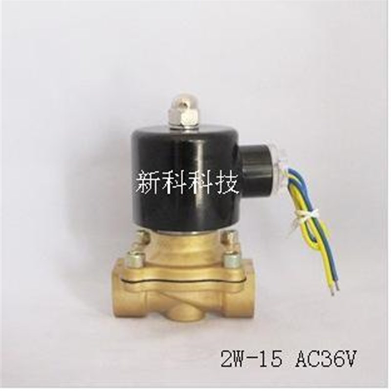 2W-15优质电磁阀 4分 t水阀 气阀 油阀 220V AC36V 品质保证