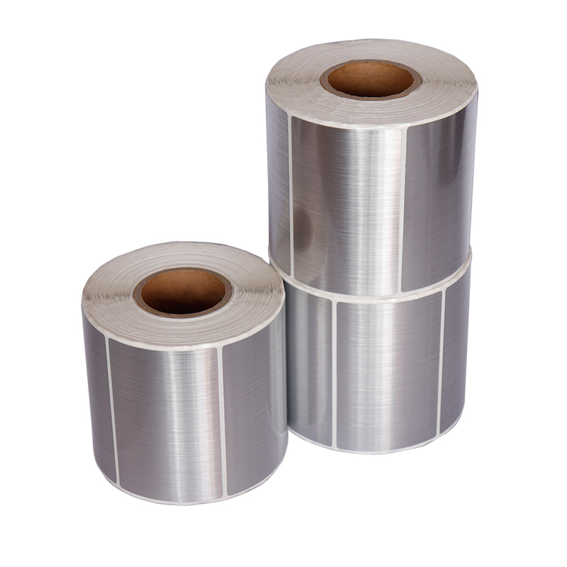 仿金属配电箱柜标牌光银拉丝不干胶定制标签耐P高温设备铭牌标识