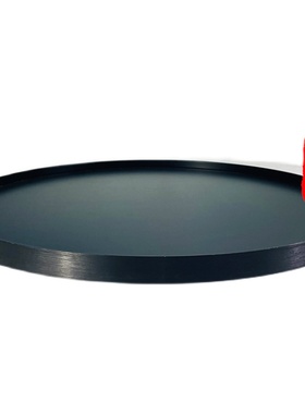 圆盘底盘沙盘底座圆桌转盘中间摆件托盘餐桌盆Q景装饰空盘景观花