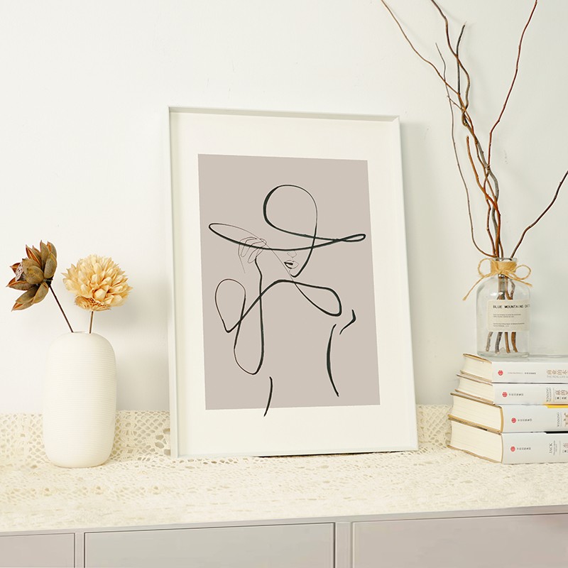 上海铝合金e画框a3白色相框30寸金属框架窄边定制装裱画框任意尺