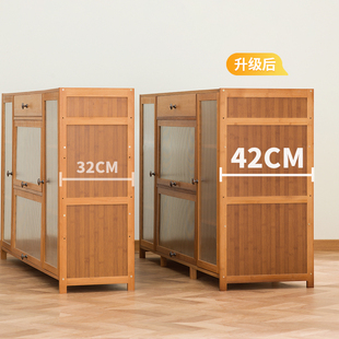 餐柜厨房柜子收纳柜置物柜家用备餐收纳柜多功能客V厅茶水柜碗盘