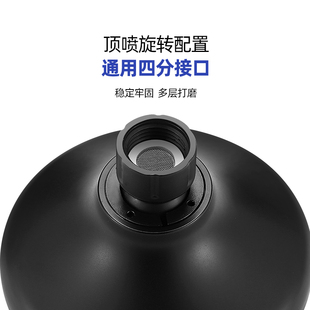 增压淋浴花洒喷头顶喷大花洒加压淋雨家用单莲蓬头U小蛮腰出水洗