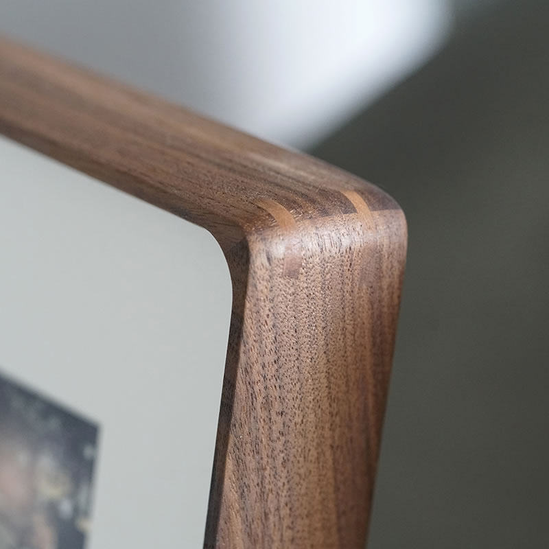 实木圆角画框定制打印照片挂墙装裱大字画H相框24婚纱照片框16寸2