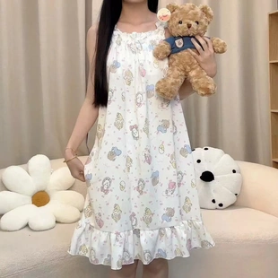 吊带睡衣夏天带胸垫夏季 in性感家居服 套装 女甜美可爱公主风薄款