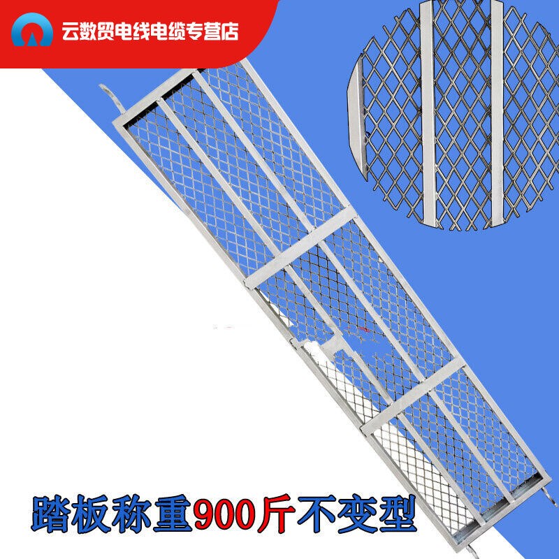 脚手架踏板加厚型脚p踏板脚手架台板脚手架配件19斤方管踏板